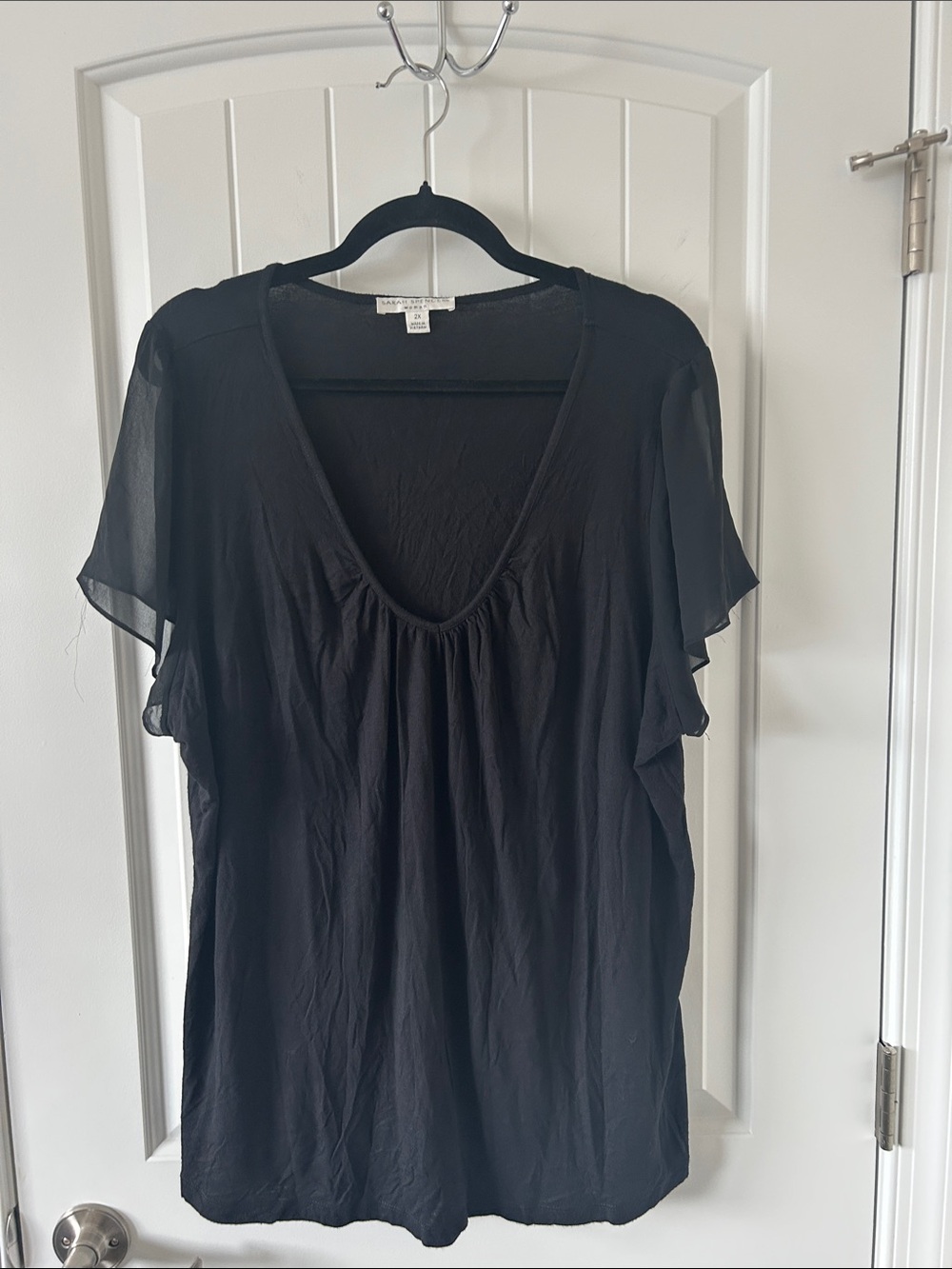 Sarah Spencer Black Women's Top